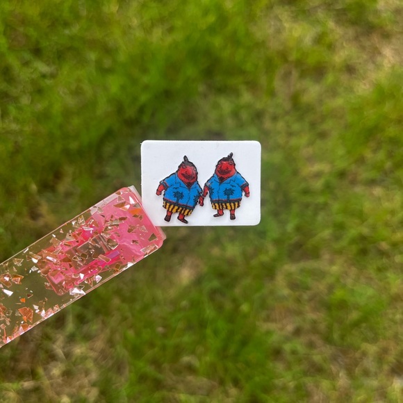 Rocket Power Tito Stud Earrings - Picture 3 of 4